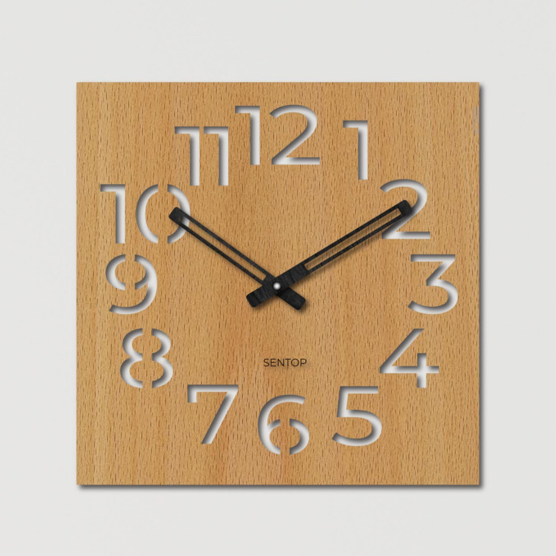 Wanduhr - Sentop | HDFK033 | Holz