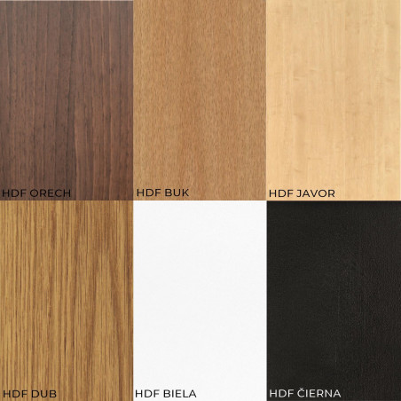 Uhr an der Wand mit römischen Ziffern - Sentop | HDFK035 | hölzern