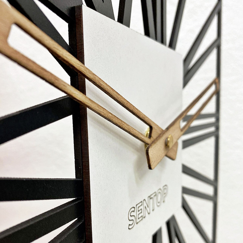 Holzwanduhr - Sentop | HDFK038 | Eiche