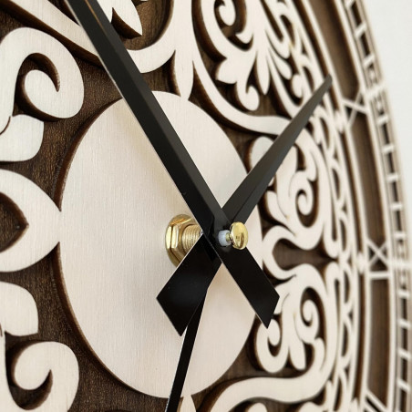 Elegante Wanduhr aus Holz - Sentop | PR0463 | doppellagig