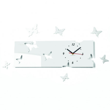 Moderne Wanduhr aus Plexiglas. Trends auf der Wanduhr als Geschenk. Clock X-momo. PMMA Moderne Wanduhr aus Plexiglas. Trends auf der Wanduhr als Geschenk. Clock X-momo. PMMA
