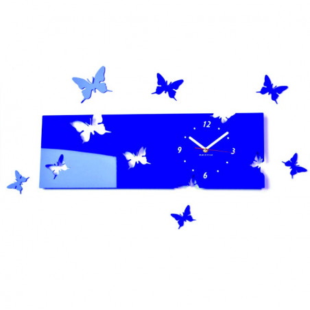 Moderne Wanduhr aus Plexiglas. Trends auf der Wanduhr als Geschenk. Clock X-momo. PMMA Moderne Wanduhr aus Plexiglas. Trends auf der Wanduhr als Geschenk. Clock X-momo. PMMA
