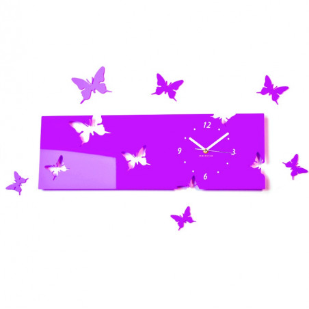 Moderne Wanduhr aus Plexiglas. Trends auf der Wanduhr als Geschenk. Clock X-momo. PMMA Moderne Wanduhr aus Plexiglas. Trends auf der Wanduhr als Geschenk. Clock X-momo. PMMA