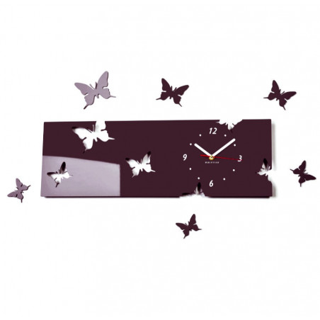 Moderne Wanduhr aus Plexiglas. Trends auf der Wanduhr als Geschenk. Clock X-momo. PMMA Moderne Wanduhr aus Plexiglas. Trends auf der Wanduhr als Geschenk. Clock X-momo. PMMA