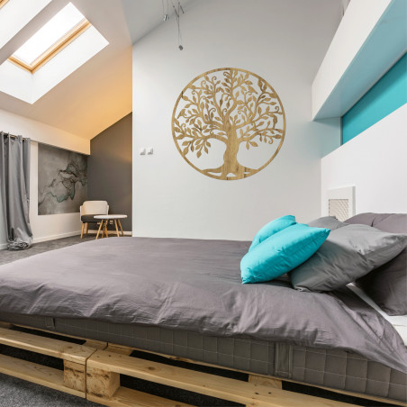 Wandbild Baum des Lebens | Einzigartige Dekoration für das Wohnzimmer