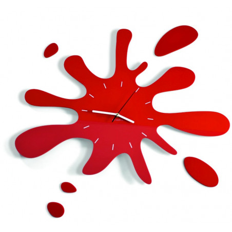 Abmessungen der X-momo Wanduhr. Design-Wanduhr aus PMMA Abmessungen der X-momo Wanduhr. Design-Wanduhr aus PMMA