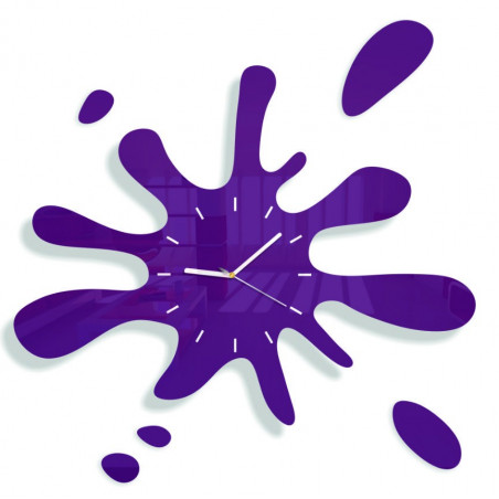 Abmessungen der X-momo Wanduhr. Design-Wanduhr aus PMMA Abmessungen der X-momo Wanduhr. Design-Wanduhr aus PMMA