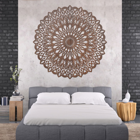 Holzmandala an der Wand – das perfekte Bild für Harmonie im Raum Holzmandala an der Wand – das perfekte Bild für Harmonie im Raum