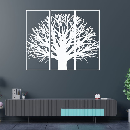 Modernes dreiteiliges Wandbild Baum | KRAFTTRA