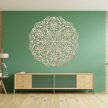 Holzmandala, Wandbild - TERRONS