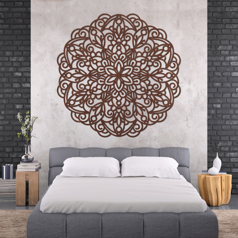 Holzmandala, Wandbild - TERRONS