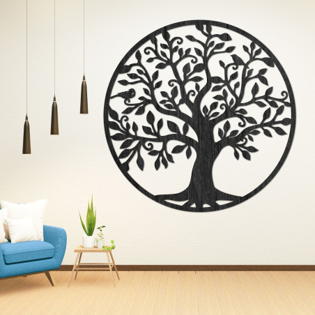 Holzbild des Baumes des Lebens - LIFERUM