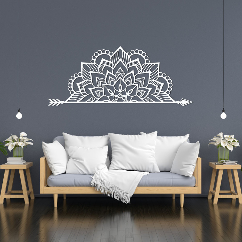 Mandala aus Holz für die Wand - ARONGE