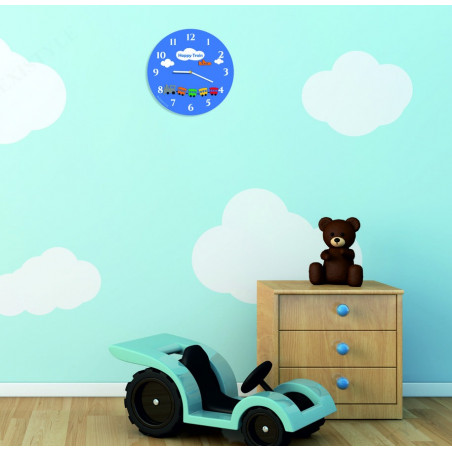 Luxus-Wanduhr als Geschenk oder ein Bild an der Wand in der Küche, Wohnzimmer. X-momo