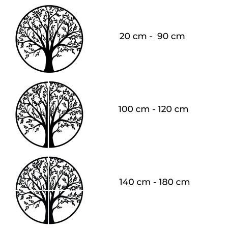 Wandbild Lebensbaum aus Holz - LIGNUM