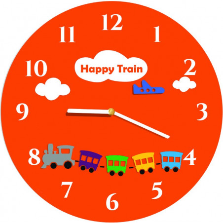 Moderne Wanduhr aus Plexiglas. Trends auf der Wanduhr als Geschenk. Clock X-momo. PMMA