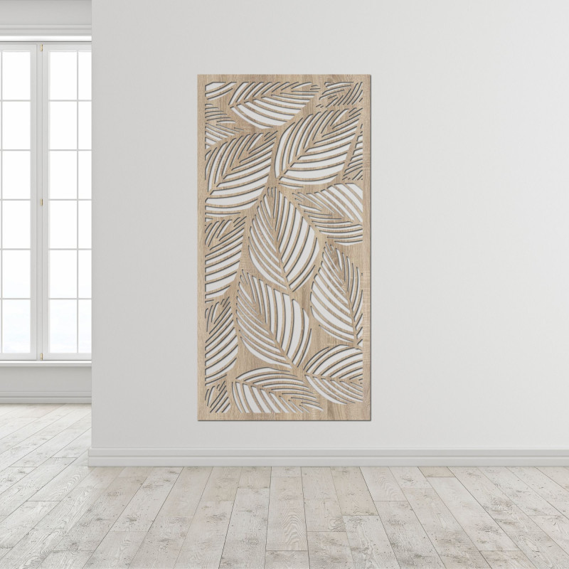 Wanddekoration aus Holzplatten - LUFUS