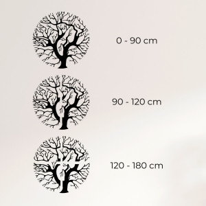 Wandbild aus Holz Baum - TRES 2