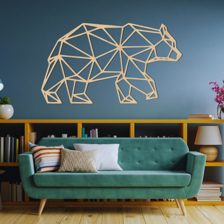 Geschnitzter Wandschmuck Bär - ARCTOS Geschnitzter Wandschmuck Bär - ARCTOS