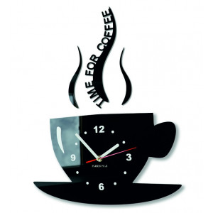Moderne Wanduhr aus Plexiglas. Trendige Wanduhr als Geschenk. X-momo Uhr. PMMA