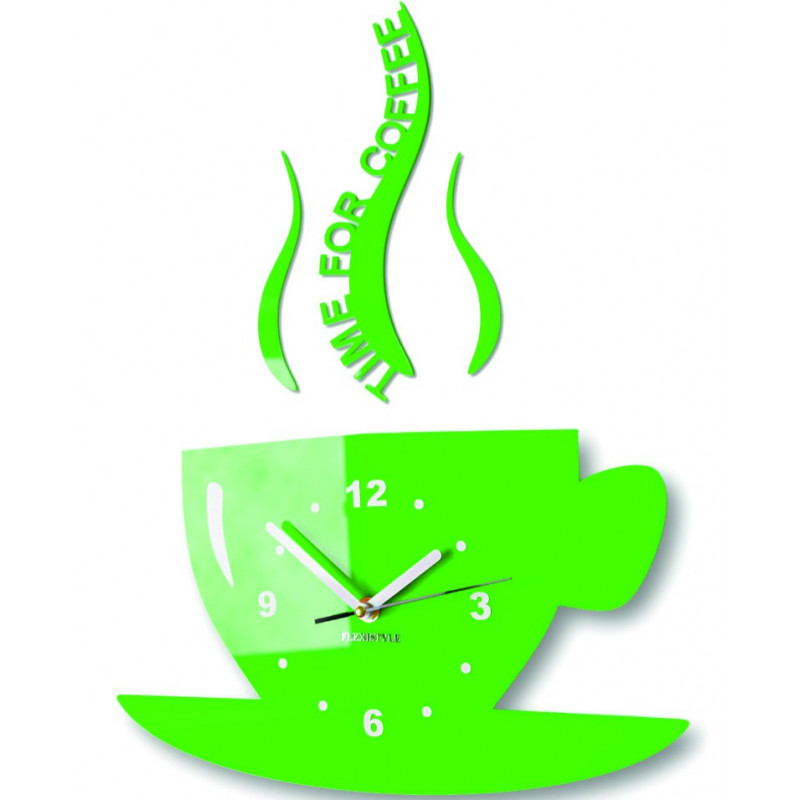 Luxus-Wanduhr, als Geschenk oder ein Bild an der Wand in der Küche, Wohnzimmer. X-momo