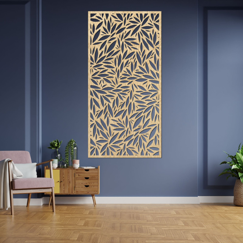 Sperrholz Wandbild Pappel Herbst