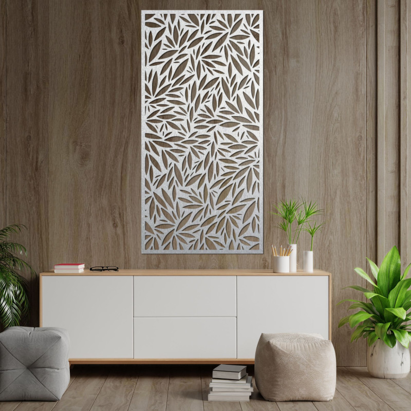 Sperrholz Wandbild Pappel Herbst