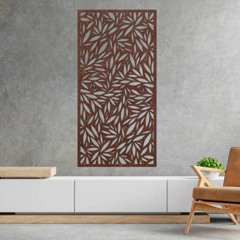 Sperrholz Wandbild Pappel Herbst