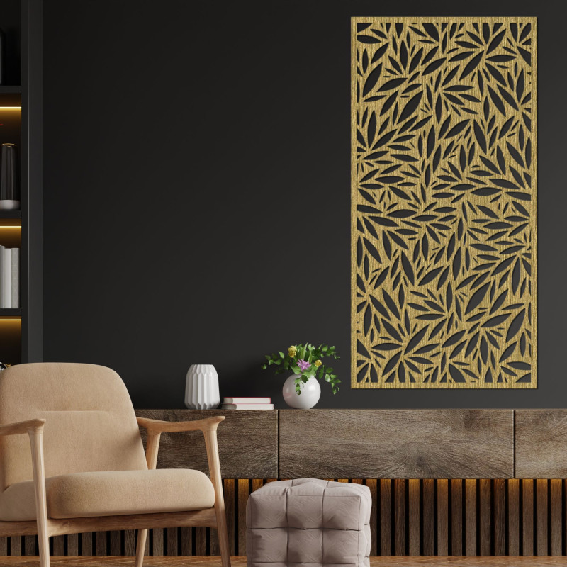 Sperrholz Wandbild Pappel Herbst