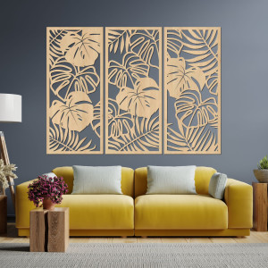 Tropische Blätter, Monstera und Farn - LIBOGA 2