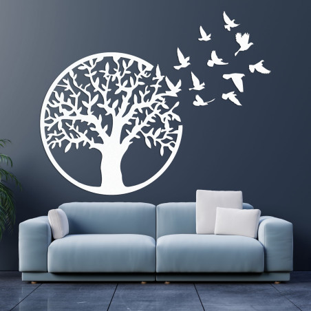 Wandkunst aus Holz, Baum des Lebens: Rustikales Wohndekor-Panel Wandkunst aus Holz, Baum des Lebens: Rustikales Wohndekor-Panel