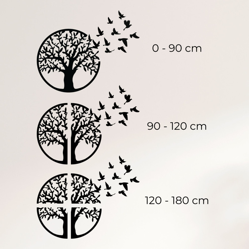 Wandkunst aus Holz, Baum des Lebens: Rustikales Wohndekor-Panel