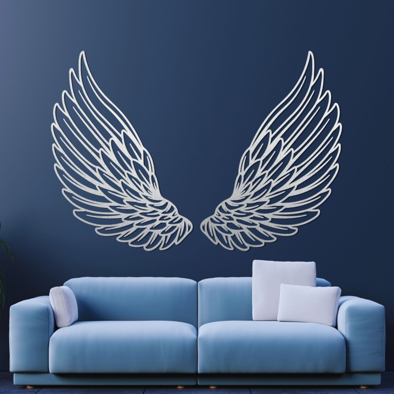 Wanddekoration Engelsflügel aus Holz - ANGELIC