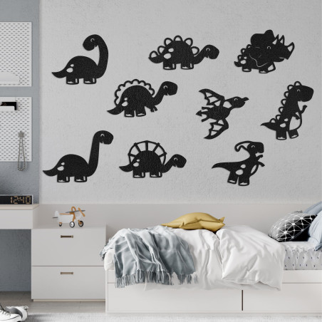 Holzbild für Kinderzimmer Dinosaurier - TERESEK