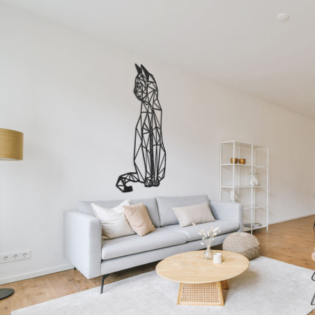 Geometrisches Bild einer Katze - CILLAL