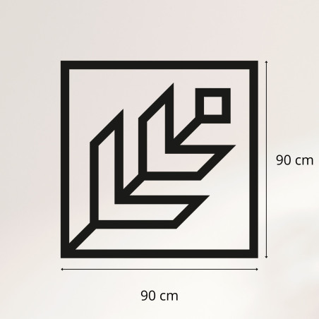 Wanddekoration quadratisch - DALYO