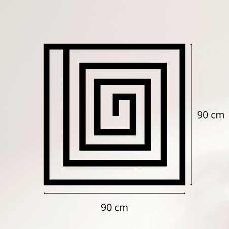 Holzdekoration Spirale - SQUARIL