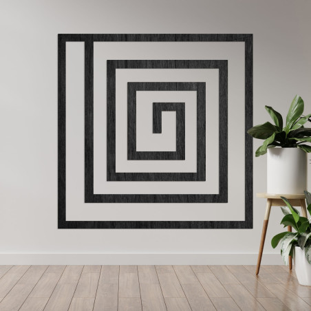 Holzdekoration Spirale - SQUARIL