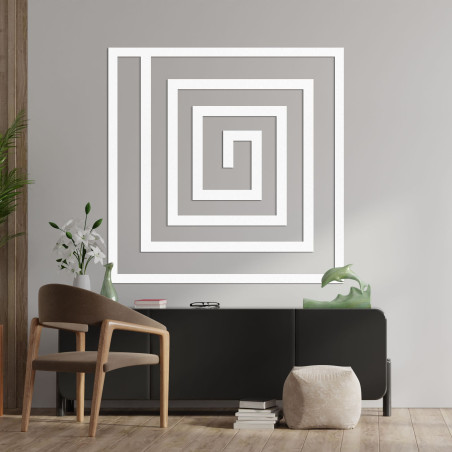 Holzdekoration Spirale - SQUARIL