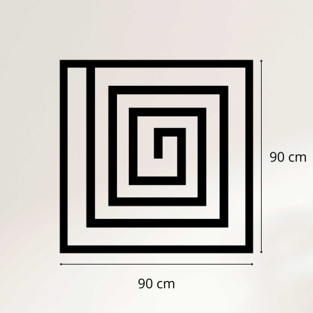 Geometrische Dekoration aus Holz - WOORTLE