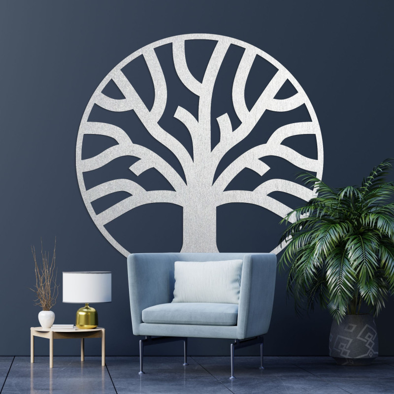 Elegante Wanddekoration Baum des Lebens aus Holz - SILVA