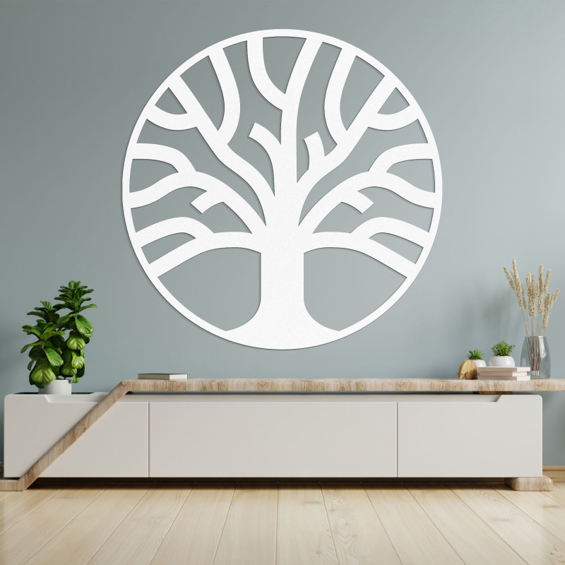 Elegante Wanddekoration Baum des Lebens aus Holz - SILVA