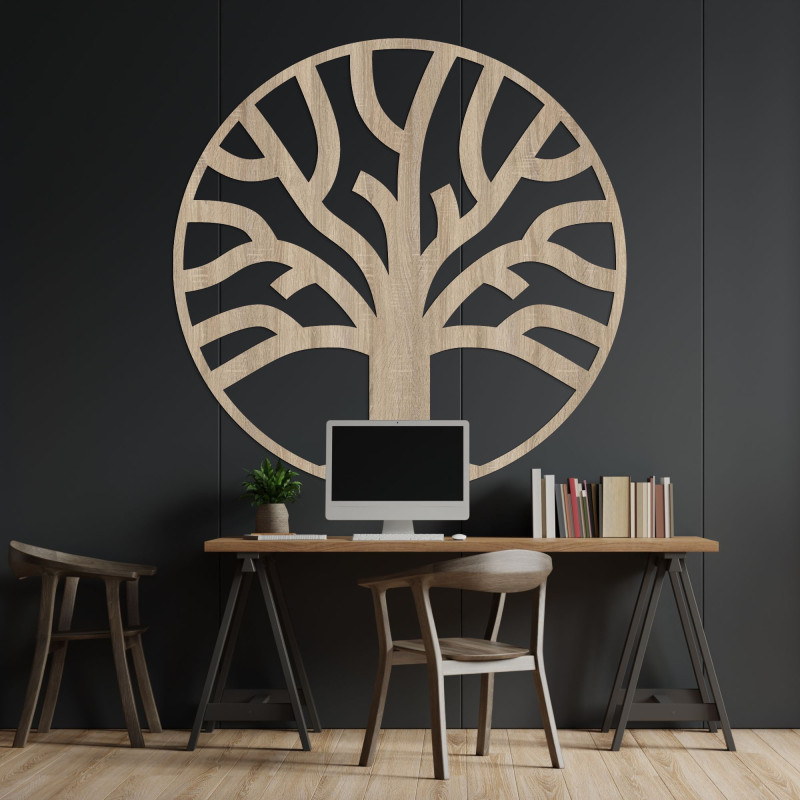 Wanddekoration Baum des Lebens aus Holz - ORIGO