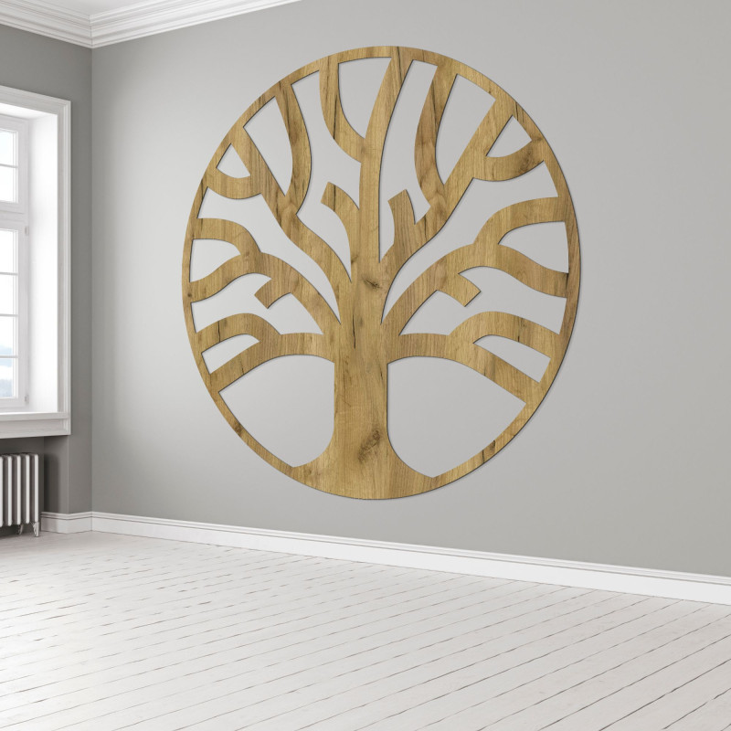 Wanddekoration Baum des Lebens aus Holz - ORIGO