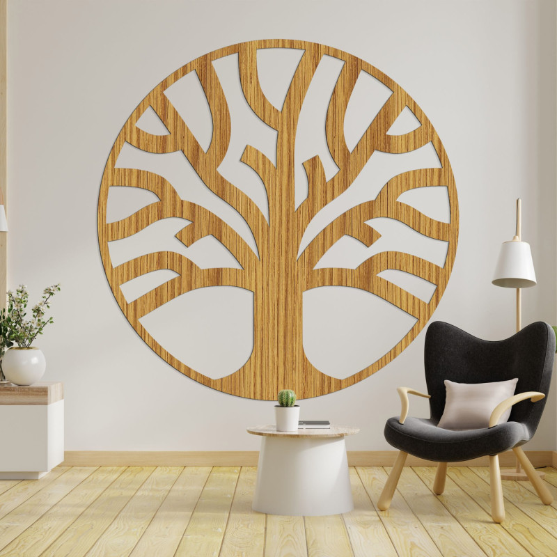 Wanddekoration Baum des Lebens aus Holz - ORIGO