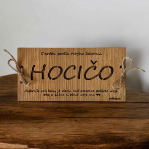 Geldumschlag aus Holz - JEDER 20 x 10 cm 2