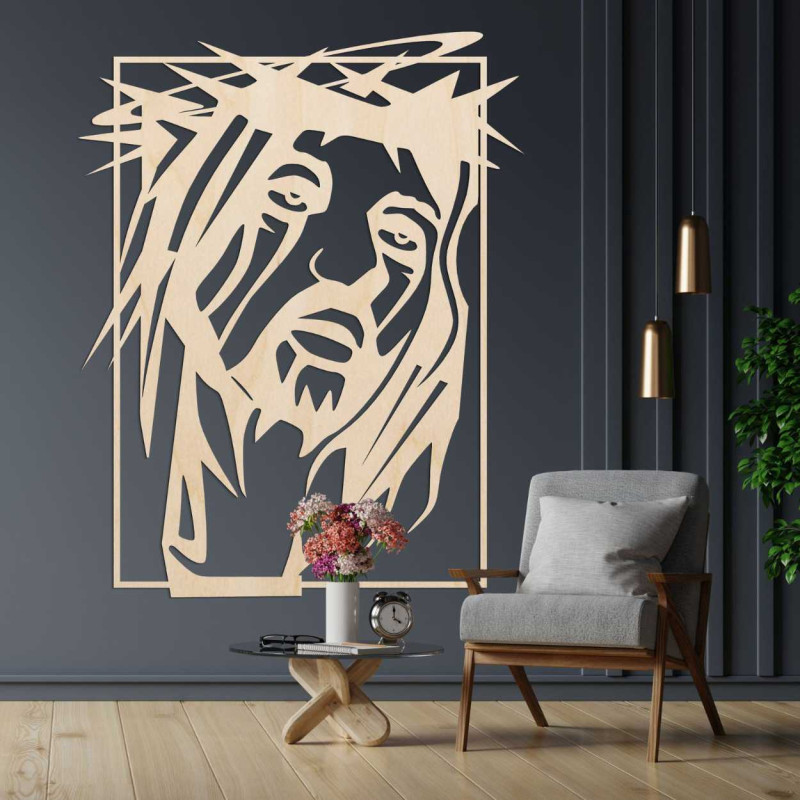 Holzdekoration Jesus Christus - FEIGHTO
