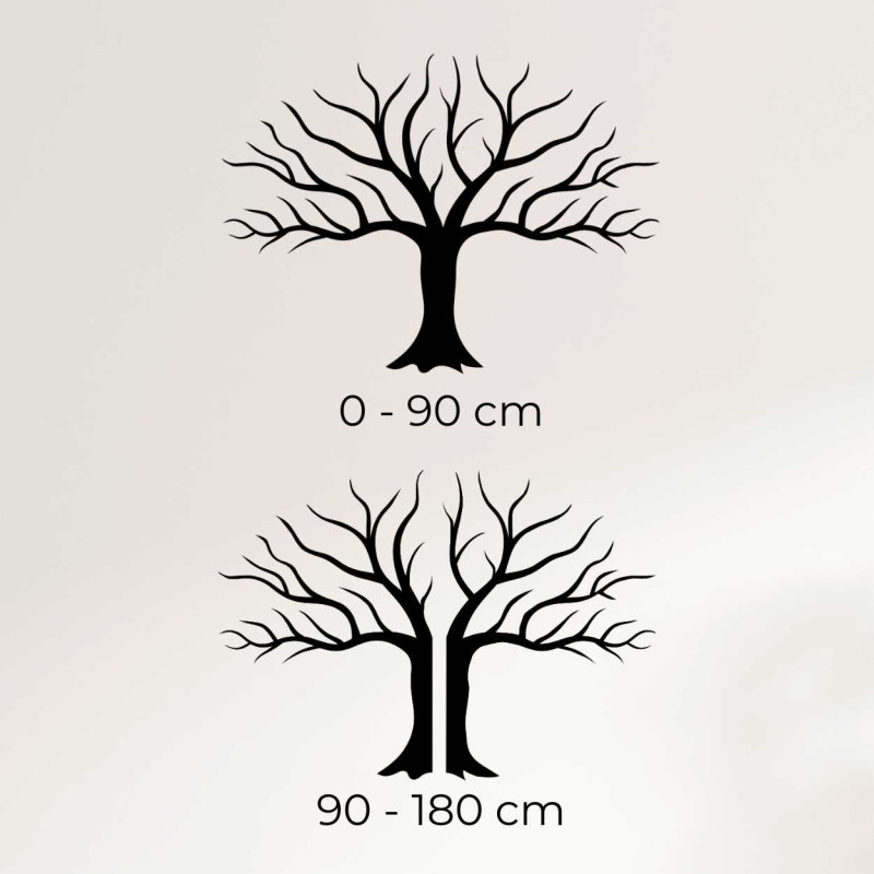 Wandbild Baum und Äste aus Holz - JOLAF