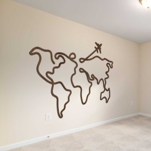 Wandkarte aus Holz - LOTAPO 2