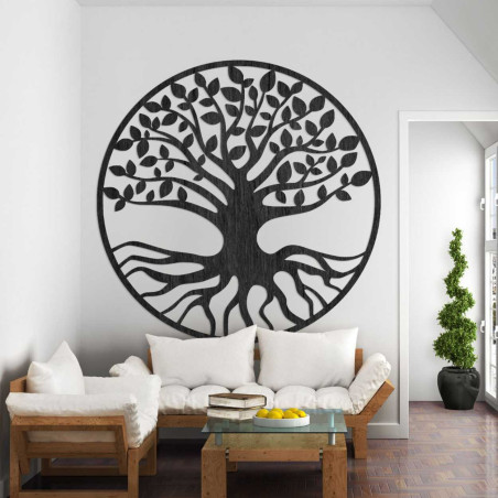 Holzbild an der Wand